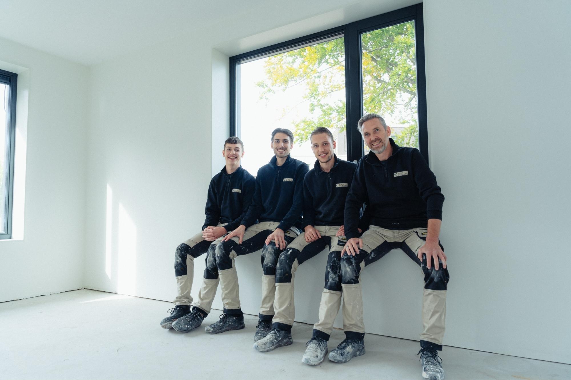 Het team van Wall Science, de experts achter de Go-Profi-Box
